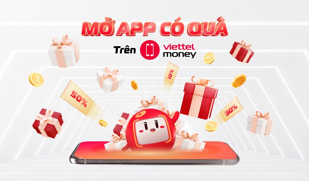 Mo app co qua Viettel Money