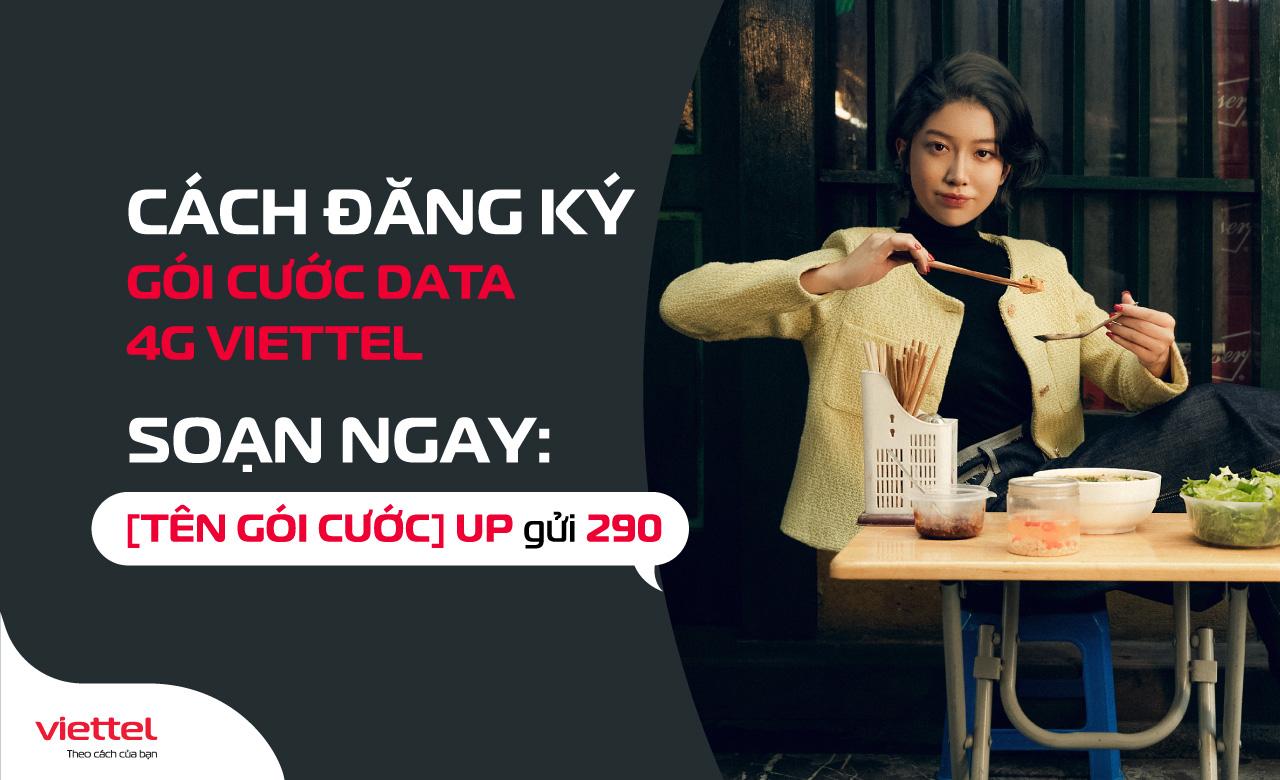 Gói cước 4g data viettel